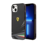 CG MOBILE Ferrari Coque en PC/TPU avec Impression Double Couche Compatible avec iPhone 14 Max (Noir)