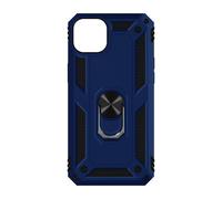 Coque pour iPhone 14 Plus Hybride Bague de maintien Support Vidéo bleu nuit