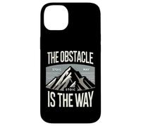 Coque pour iPhone 14 Plus L'obstacle est le chemin - Défi de la philosophie stoïcienne