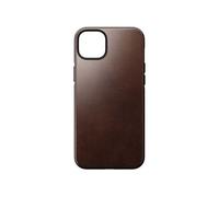 Coque pour iPhone 14 Plus MagSafe en Cuir Marron foncé