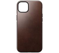 Coque pour iPhone 14 Plus MagSafe en Cuir Marron foncé