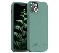 Coque pour iPhone 14 Plus Natura Eco-conçue Night Green Just Green