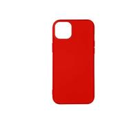 Coque iPhone 14 Plus Semi-rigide Soft-touch Fine rouge