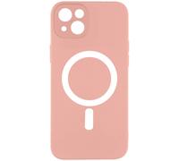 Coque MagSafe pour iPhone 14 Plus Soft Touch Mate Bords Surélevés rose