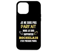 Coque pour iPhone 14 Plus Supporter Rochelais, presque parfait - Humour Rugby