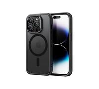 Coque pour iPhone 14 Pro - Classic Hybrid HaloLock - Noir Givré