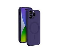 Coque pour iPhone 14 Pro Compatible MagSafe en Silicone Violet
