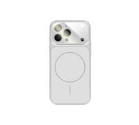 Coque pour iPhone 14 Pro Compatible MagSafe Finition AG Glass Mate Argent