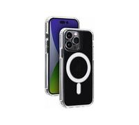 Coque MagSafe pour iPhone 14 Pro Hybride Transparente Bigben