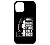 Coque pour iPhone 14 Pro Kamala Harris T-shirt Inscription Never Underderestimate The Power Of A Girl