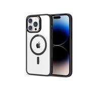 Coque pour iPhone 14 Pro Max Classic Hybrid HaloLock Transparent Noir