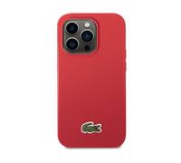 Coque pour iPhone 14 Pro Max Collection Petit Piqué Design Texturé Rouge