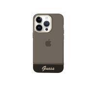 Guess coque pour iPhone 14 Pro Max - avec cordon - noir