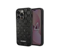 Coque pour Apple iPhone 14 Pro Max PU Saffiano Monogram Karl Lagerfeld Noir