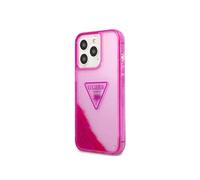 Coque pour iPhone 14 Pro Max Glitter Palm à paillettes Rose