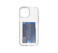 Coque Hybride - Bigben - iPhone 14 Pro Max - Transparente - Porte-carte intégré - Lisse