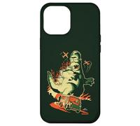 Coque pour iPhone 14 Pro Max La cabane de l'horreur des Simpsons Homerzilla Terror