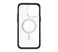 Coque pour iPhone 14 Pro Max MagSafe Presidio Perfect Clear Geo Antichoc Noir transparent