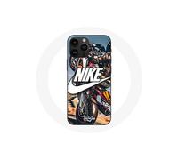 Coque - Nike - Iphone 14 Pro Max - Souple - Blanc - Roue Moto