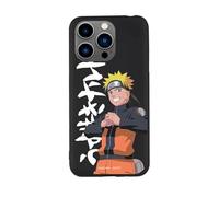 Coque pour iPhone 14 Pro MAX Officiel Naruto Texte japonais Blanc pour protéger votre téléphone portable Coque en silicone transparent souple avec licence officielle