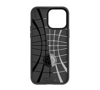 Coque pour iPhone 14 Pro Max Résistante Effet Strié Relief Core Armor SGP Noir