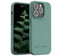 Coque pour iPhone 14 Pro Natura Eco-conçue Night Green Just Green