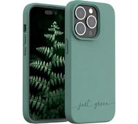 Coque pour iPhone 14 Pro Natura Eco-conçue Night Green Just Green