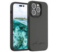 Coque pour iPhone 14 Pro Natura Eco-conçue Noire Just Green