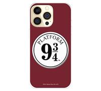 Coque pour iPhone 14 Pro Officiel Harry Potter Anden 9 3/4 pour protéger votre téléphone portable en silicone souple avec licence officielle Harry Potter
