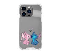 Coque pour iPhone 14 Pro Officielle Lilo & Stitch Baiser Miroir Argent pour protéger votre téléphone. Choisissez le type de coque que vous aimez avec licence officielle Disney