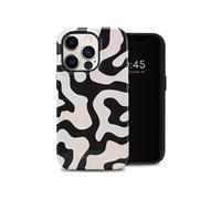 Selencia Coque arrière Vivid pour Apple iPhone 14 Pro - Art Wave Black