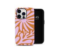 Coque pour iPhone 14 Pro Plastique Modern Bloom Pink