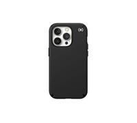 Speck Presidio2 Pro - Coque iPhone 14 Pro avec revetement MICROBAN (Noir/Noir/Blanc)
