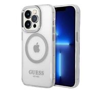 Coque pour iPhone 14 Pro Série Metal Outline Compatible MagSafe Transparent