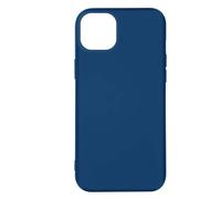 Coque pour iPhone 14 Semi-rigide Soft-touch Fine Bleu