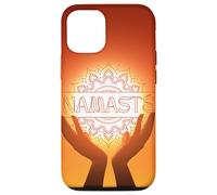 Coque pour iPhone 15 Acro Vinyasa Hatha Yoga Namasté Méditation Chakra Lotus
