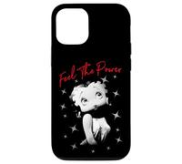Coque pour iPhone 15 Betty Boop Pin-Up Feel The Power