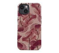 Coque pour iPhone 15 - BURGA - Modèle Tender Kiss - Rouge - Protection Antichocs - Souple