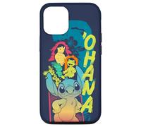 Coque pour iPhone 15 Disney Lilo & Stitch Beach Vibes avec Nani & Scrump 'Ohana