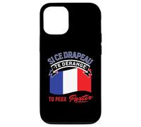 Coque pour iPhone 15 Drapeau de la France pour les Citoyens Français Patriotes