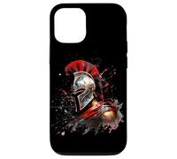 Coque pour iPhone 15 Épée de gladiateur Spartan Warrior Splash Roman