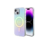 Coque pour iPhone 15 / iPhone 14 / iPhone 13 - IML Iridescent MagSafe (GUHMP15SHITSQ) - Turquoise