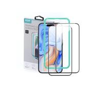 ESR - Verre Trempé (Pack de 2) - iPhone 15 / iPhone 16 - Noir