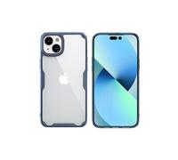 Coque pour iPhone 15 Nature TPU Case Bleu
