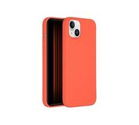 Accezz Coque Liquid Silicone avec MagSafe pour iPhone 15 Plus - Nectarine