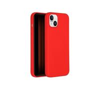 Accezz Coque Liquid Silicone avec MagSafe pour iPhone 15 Plus - Rouge