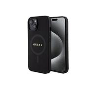 Coque pour iPhone 15 Plus / iPhone 14 Plus - Saffiano MagSafe (GUHMP15MPSAHMCK) - Noir