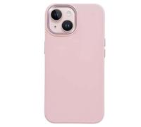 Coque Pour Iphone 15 Plus Magsafe En Silicone Souple Antichocs Crong Rose