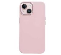 Coque Pour Iphone 15 Plus Magsafe En Silicone Souple Antichocs Crong Rose