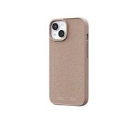 Coque pour iPhone 15 Plus MagSafe Modèle Fabric Résistante aux Chutes NJORD Beige